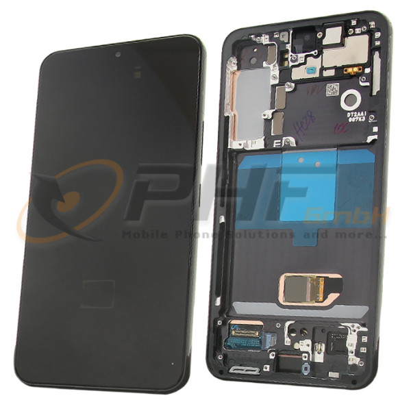 Samsung SM-S901b Galaxy S22 5G LC-Display Einheit, phantom black, Service Pack