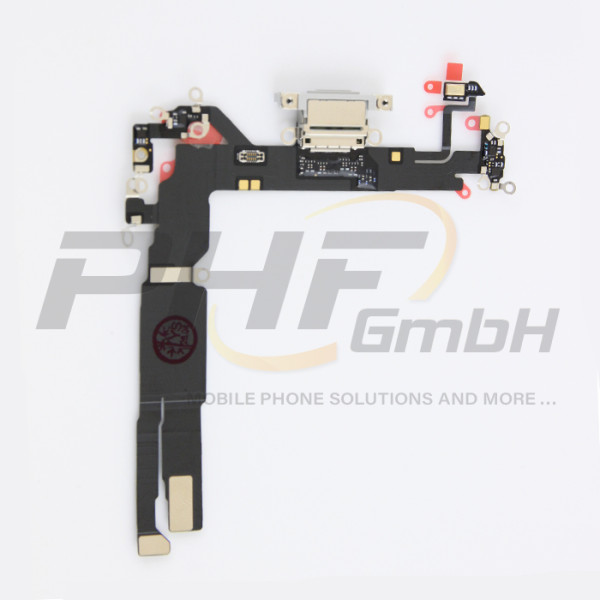 OEM System Konnektor + Audio Flexkabel für iPhone 17, white, neu