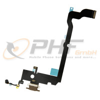 OEM System Konnektor + Audio Flexkabel für iPhone Xs Max, gold, neu OEM System Konnektor + Audio Flexkabel für iPhone Xs Max, gold, neu