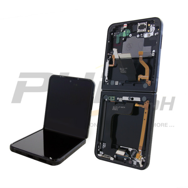 Samsung SM-F721b Galaxy Z Flip4 LC-Display Einheit, navy, Service Pack