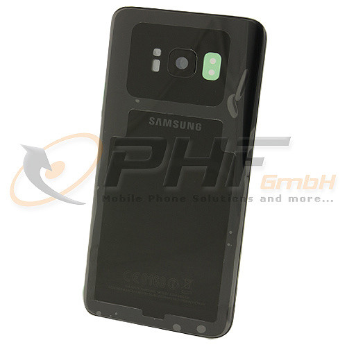 Samsung SM-G955f Galaxy S8+ Akkudeckel, black, neu