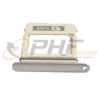 Samsung SM-A530f Galaxy A8 (2018) Simkarten Halter, orchid-grey, neu Samsung SM-A530f Galaxy A8 (2018) Simkarten Halter, orchid-grey, neu