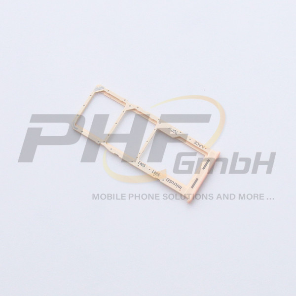 Samsung SM-A235f Galaxy A23 Sim- und Speicherkarten Halter, peach, neu