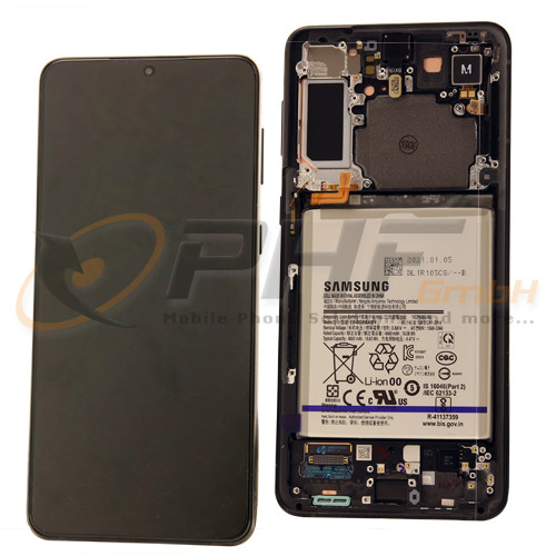 Samsung SM-G996b Galaxy S21+ LC-Display Einheit, phantom black, Service Pack