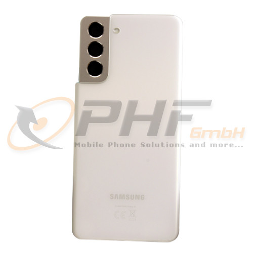 Samsung SM-G991b Galaxy S21 Akkudeckel, phantom white, Serviceware