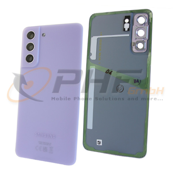 Samsung SM-G990b Galaxy S21 FE 5G Akkudeckel, lavender, Serviceware