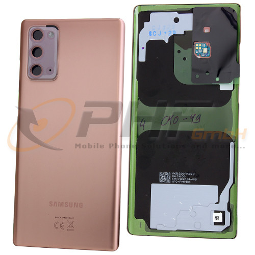 Samsung SM-N980f Galaxy Note 20 Akkudeckel, mystic bronze, Serviceware
