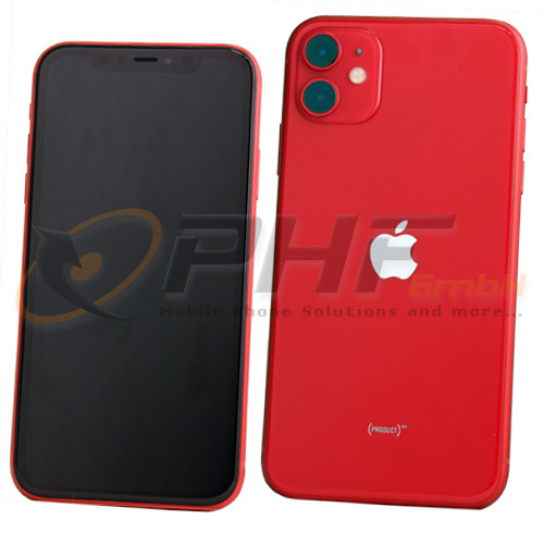Apple iPhone 11 Gerät 128GB, red, refurbished