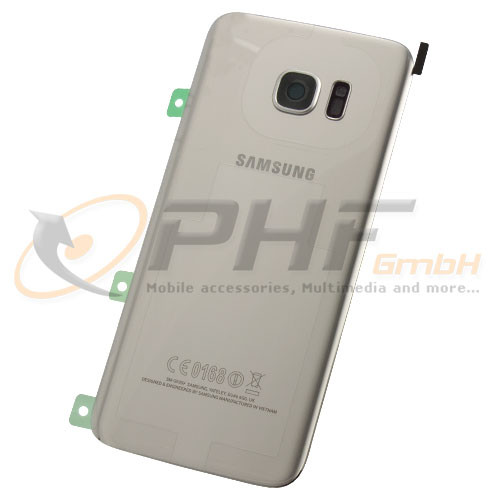 Samsung SM-G935f Galaxy S7 Edge Akkudeckel, silver, Serviceware