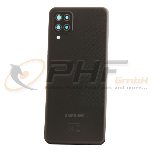 Samsung SM-A125f Galaxy A12 Akkudeckel, black, Serviceware