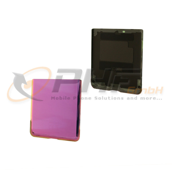 Samsung SM-F700n/SM-F707b Galaxy Z Flip/Z Flip 5G Akkudeckel, mirror purple, Serviceware