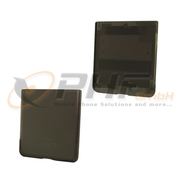 Samsung SM-F700n/SM-F707b Galaxy Z Flip/Z Flip 5G Akkudeckel, mystic grey, Serviceware