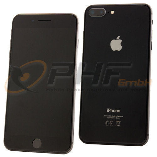 Apple iPhone 8 Plus Gerät 128GB, black, refurbished